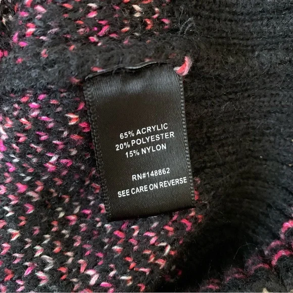 Torrid Cardigan Drop Shoulder V-Neck Button Front Sweater With Hearts Size 5X - Picture 13 of 15